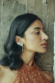 Silver Willow Ear Cuff